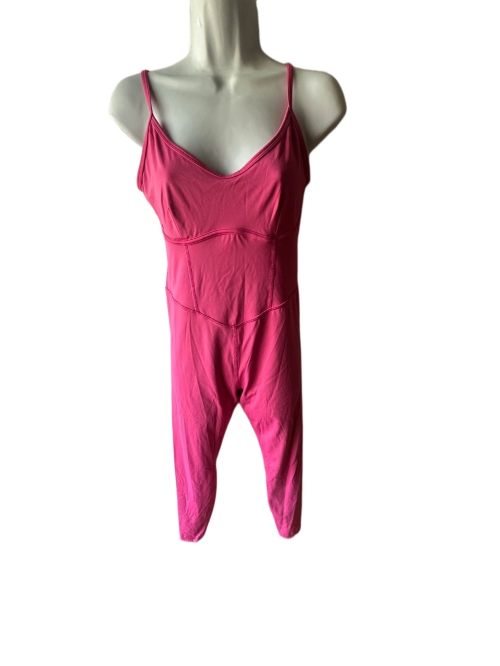 JoyLab Pink Strappy Active Jumpsuit Corset Athletic One Piece Size M